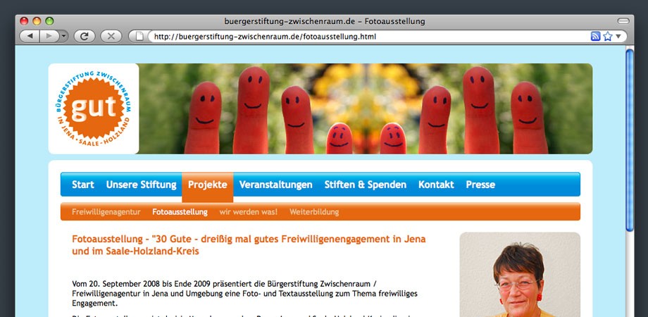 Bürgerstiftung Jena – Web