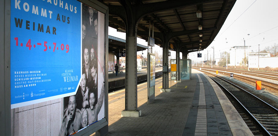 Großplakat – Das Bauhaus kommt aus Weimar