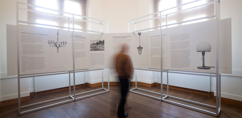 Blick in die Ausstellungsräume im Neuen Museum Weimar