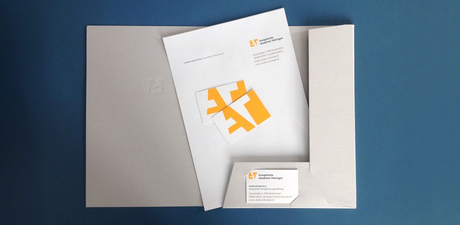 Evangelische Akademie Thüringen 2016 · Corporate Design · Geschäftsausstattung 