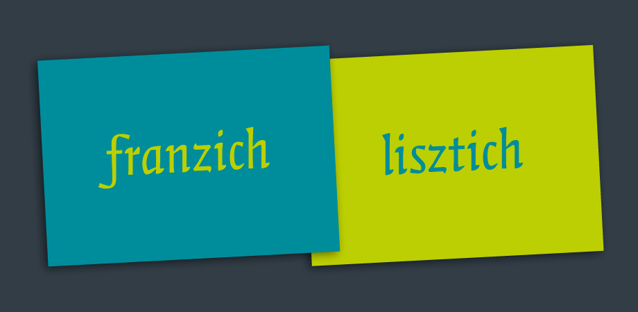 Lisztjahr 2011 – Postkarten