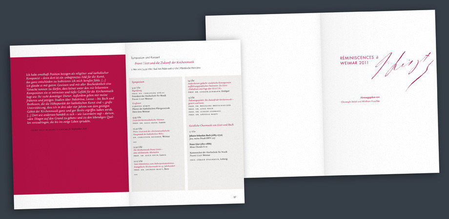 Hochschule für Musik – Jahrbuch Lisztjahr 2011
