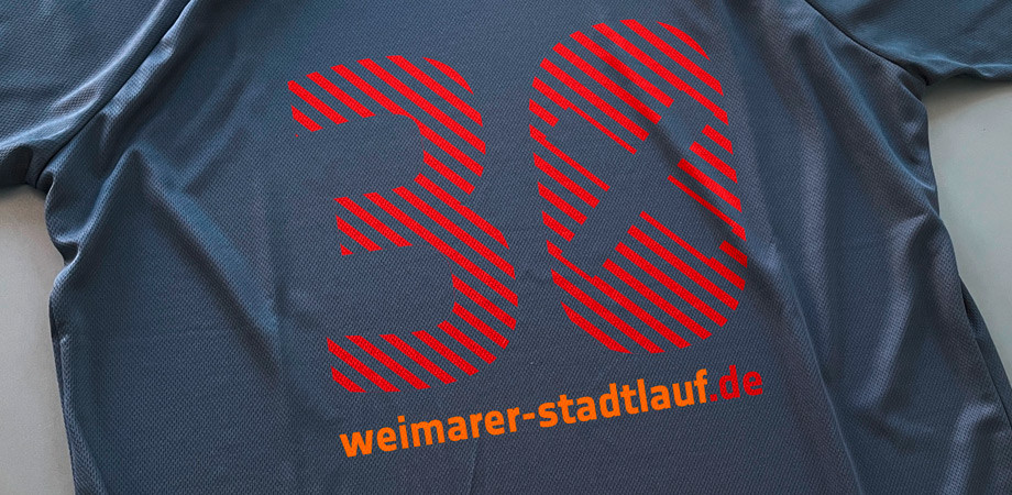 Stadtlauf Weimar 2021 · Erscheinungsbild · Goldwiege