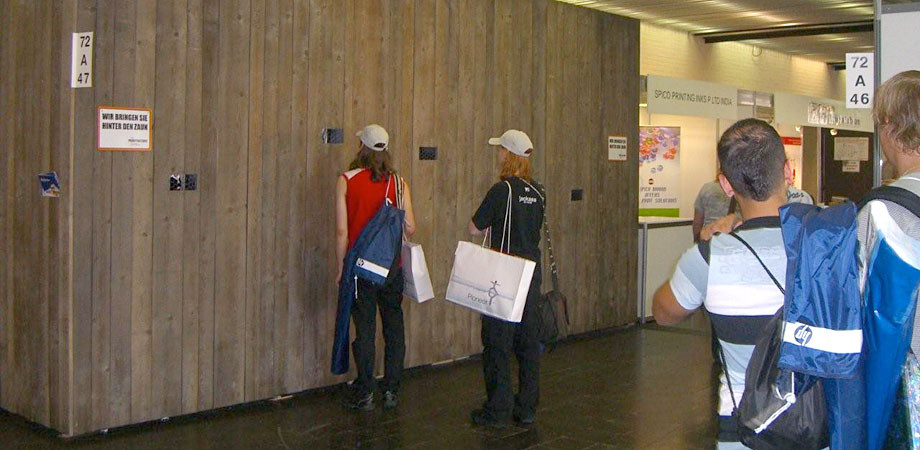 igb Messestand – außen