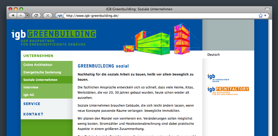 igb Greenbuilding Website