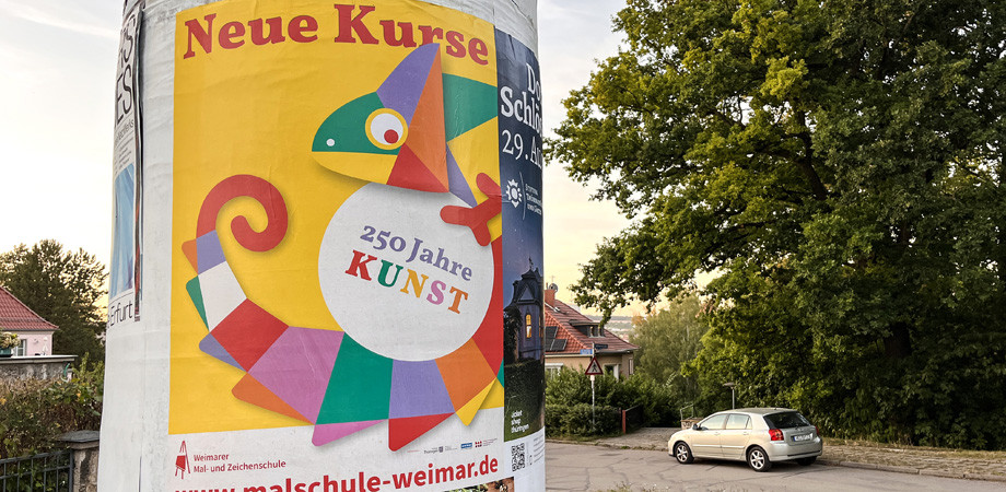 Malschule Weimar · 250 Jahre · goldwiege