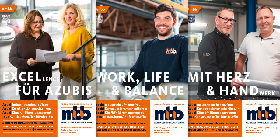 MBB Montagebau Becker · Werbung 2024 · Goldwiege MBB Montagebau Becker · Werbung 2024 · Goldwiege