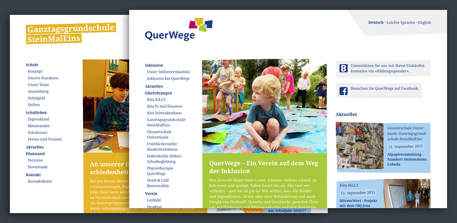 Querwege Website 2015