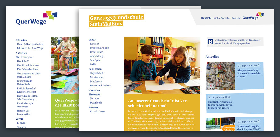 Querwege Website 2015