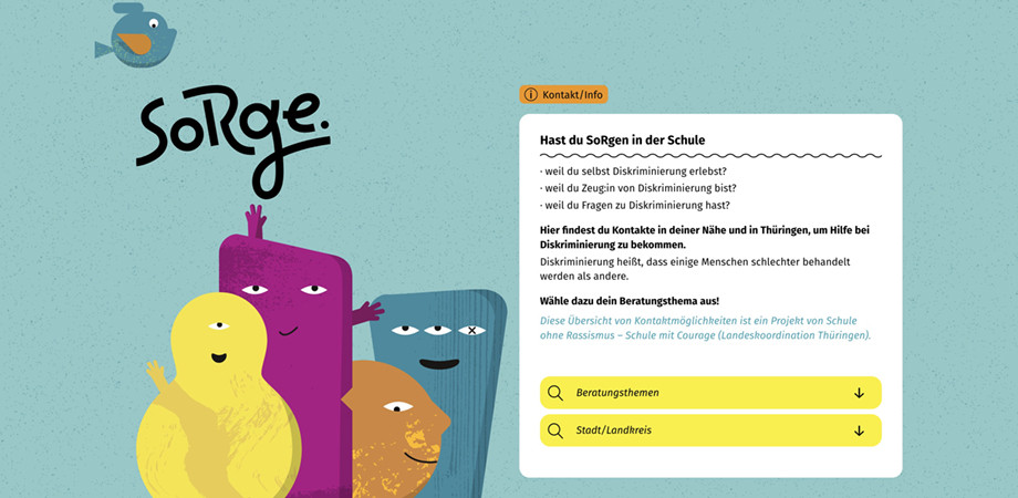 SoR – Schule ohne Rassismus zeigt die SoRge-Datenbank