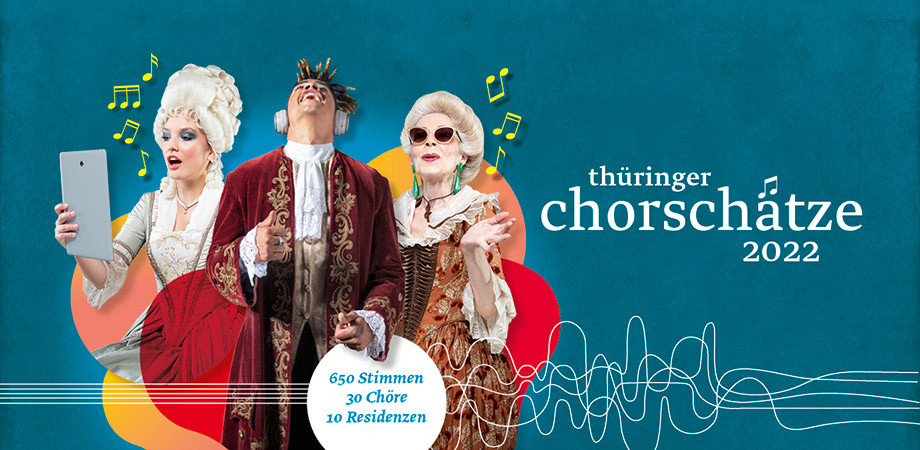 Keyvisual Thüringer Chorschaetze · 2022 · Goldwiege