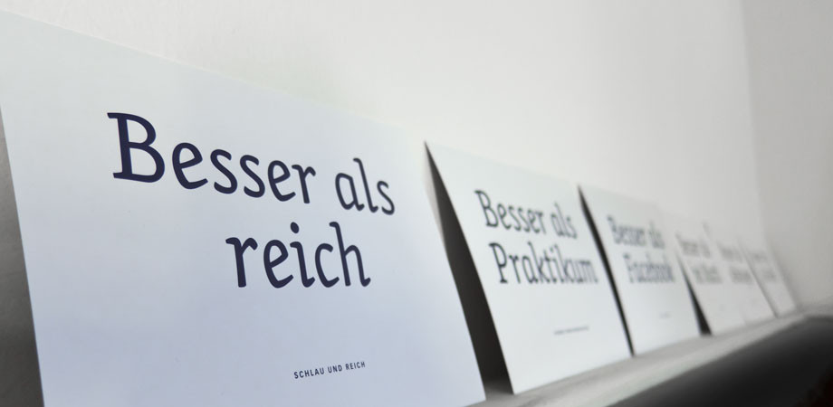 Besser als … Uni-Erfurt Kampagne zum Masterinfotag 2011