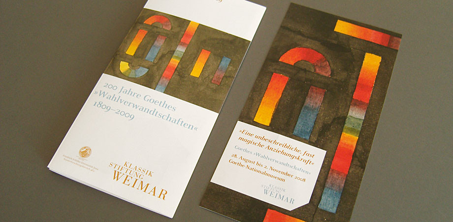 Flyer Wahlverwandtschaften